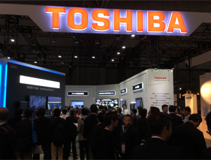 interBEE東芝ブース(2)