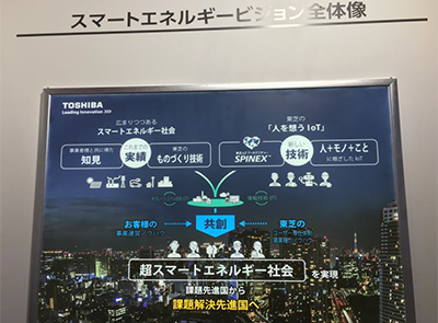 展示「スマートエネルギービジョン全体像」